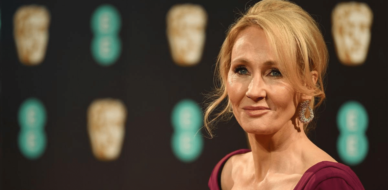 Rowling has faced serial accusations of transphobia in recent months and trans activists said the new book appeared to take a deliberate swipe at the community. Credit: AFP
