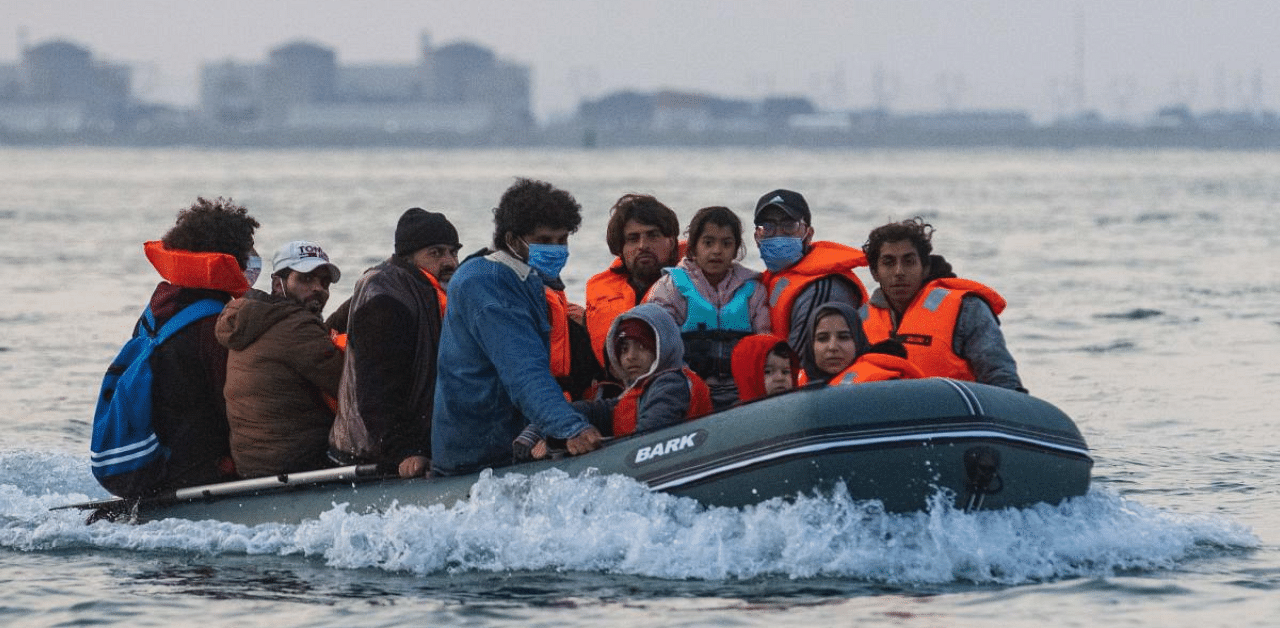 The bad conditions they experience in France, in Italy, in other EU countries, pushes them to go even further, to think that in the UK it will be better. Credit: AFP Photo