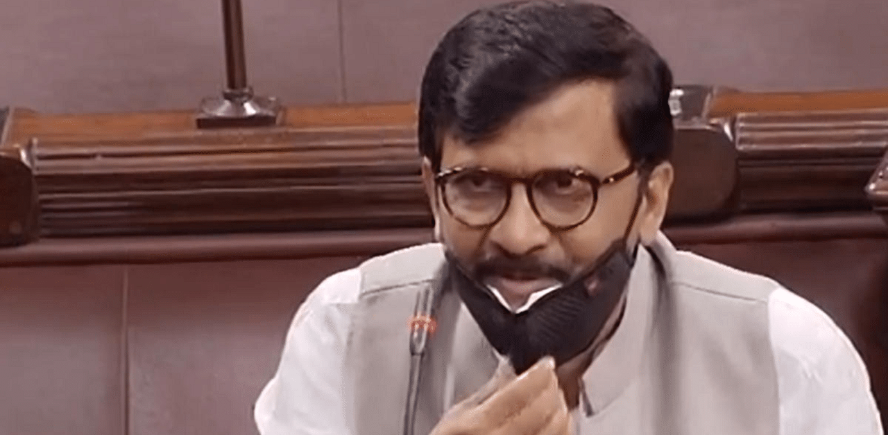 Sanjay Raut (Shiv Sena) took exception to the criticism by some BJP leaders, including Rajya Sabha MP Vinay Sahasrabuddhe, of the measures taken by the Maharashtra government to control the pandemic. Credit: PTI Photo