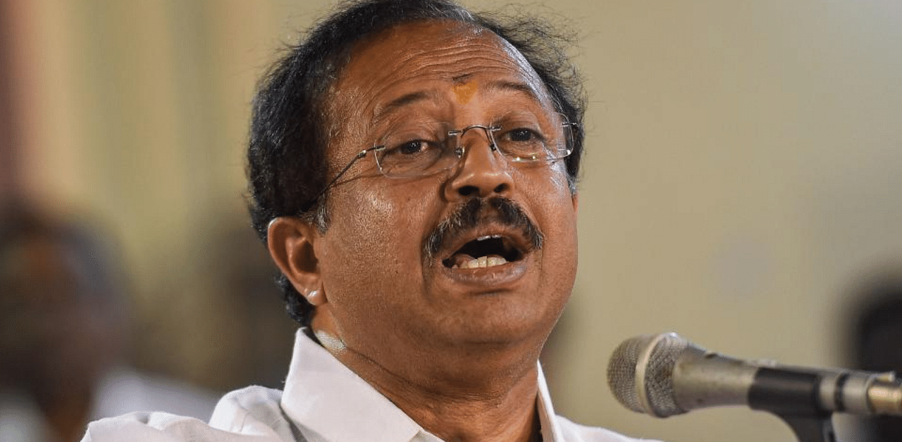 Minister of State (MoS) for External Affairs V Muraleedharan. Credit: PTI