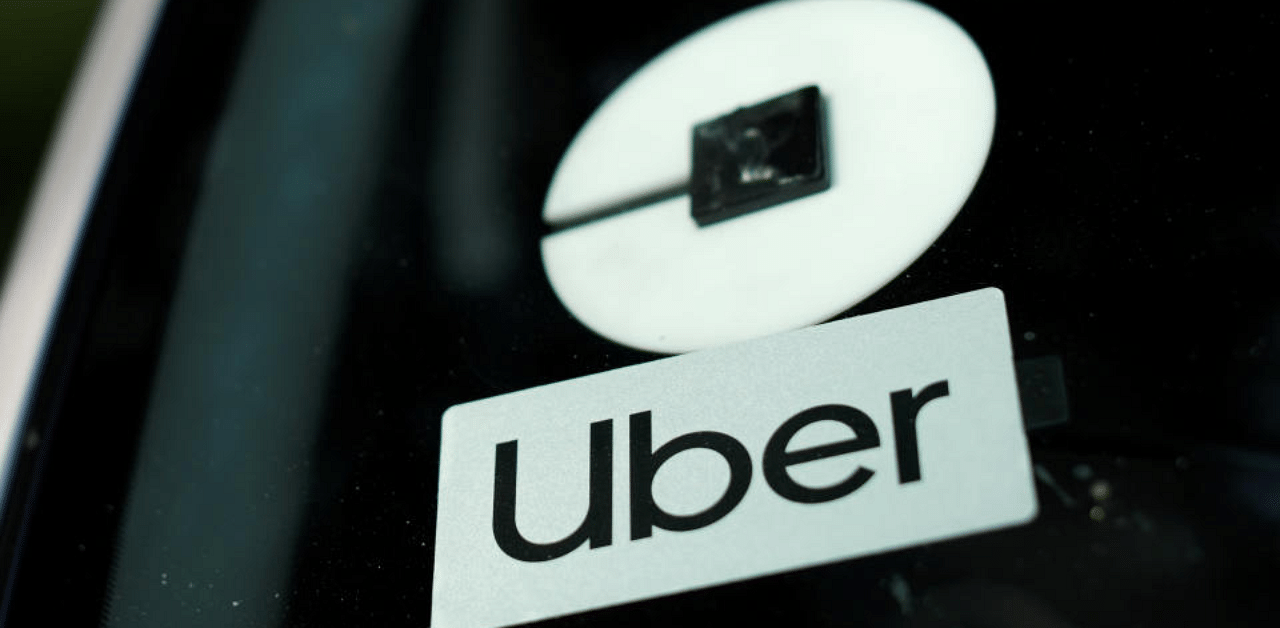 An Uber logo. Credit: Reuters