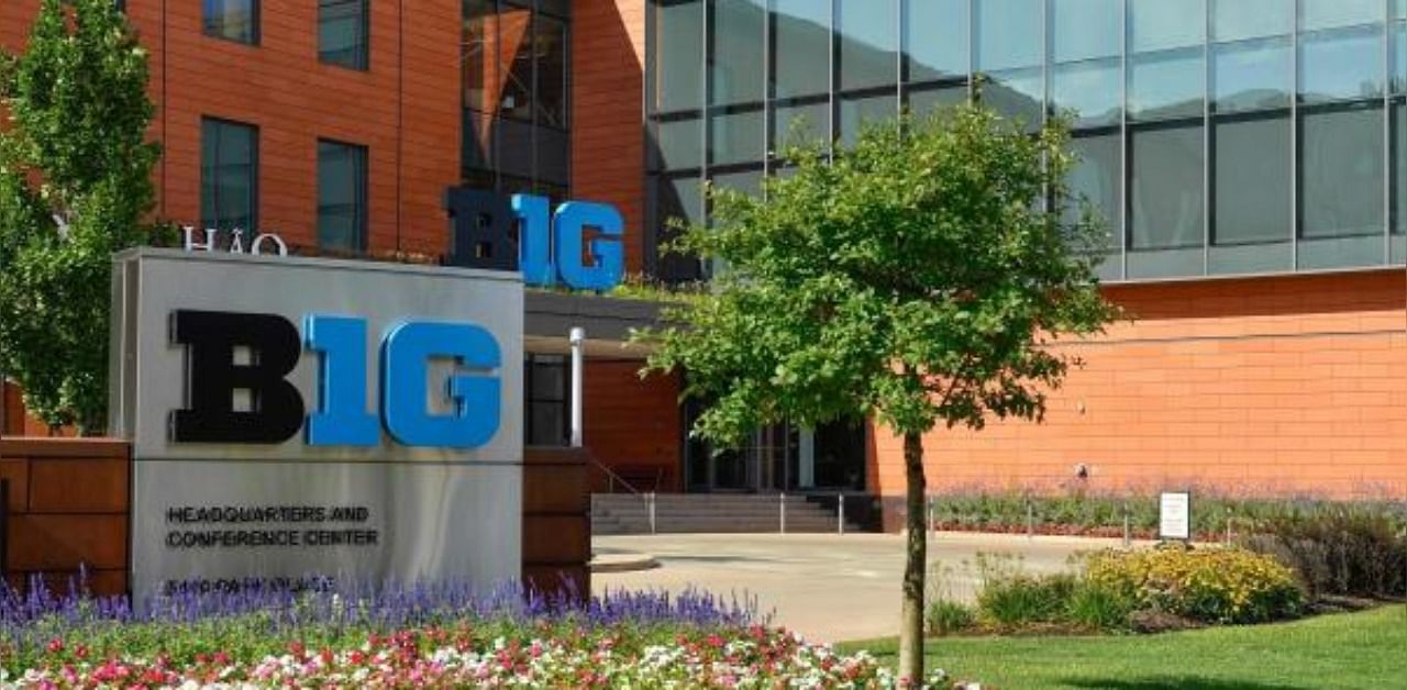  A general view of the Big Ten Conference headquarters in Rosemont, Illinois. Credit: AFP Photo