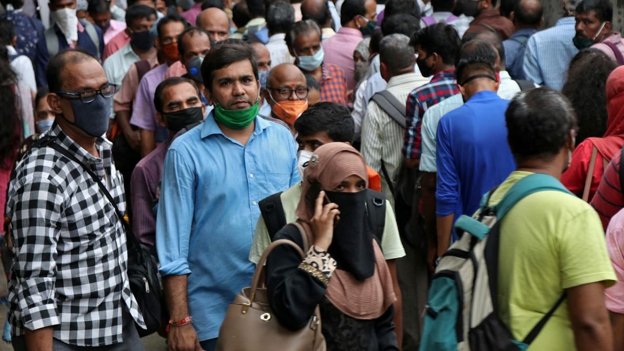 Mumbai city reported 2,411 new cases during the day, which pushed its overall case count to 1,78,385. Credit: Reuters.