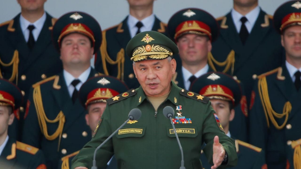 Sergei Shoigu, Russian Defence Minister. Credit: Reuters