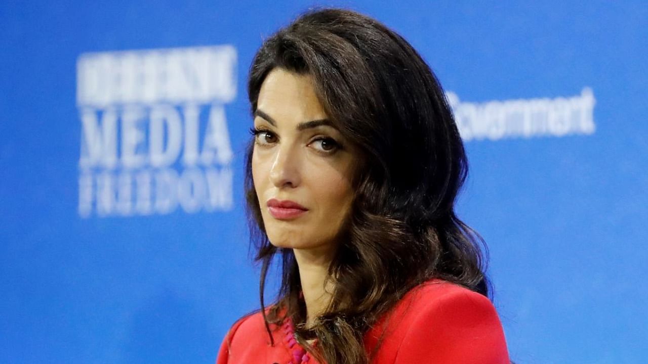 Amal Clooney. Credit: AFP/file photo.