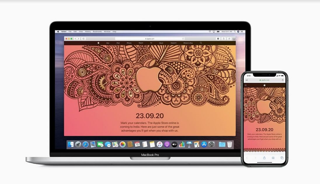The official Apple Store online will go live on September 23. Credit: Apple