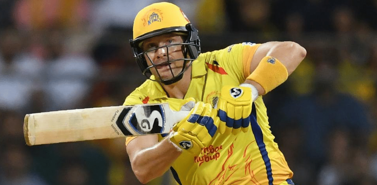 Watson is an important member of the CSK team which has been left depleted after the pull out of senior players Suresh Raina and Harbhajan Singh. Credit: AFP Photo