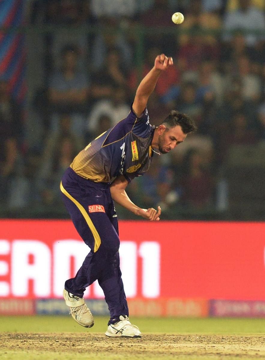 DETERMINED: KKR's Prasidh Krishna says the team has heaped a lot of faith on him and he is keen to deliver. AFP