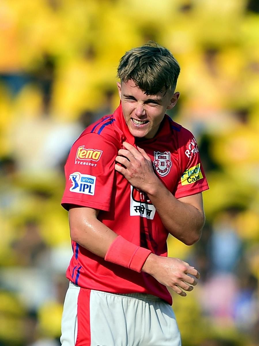 GROWING UP: KXIP all-rounder Sam Curran. PTI