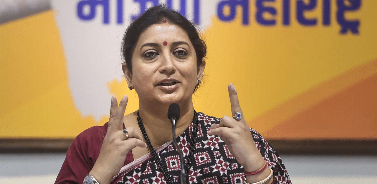Responding to a question in the Lok Sabha, Women and Child Development Minister Smriti Irani gave out state-wise data of release and utilization of the Nirbhaya fund. Credit: PTI