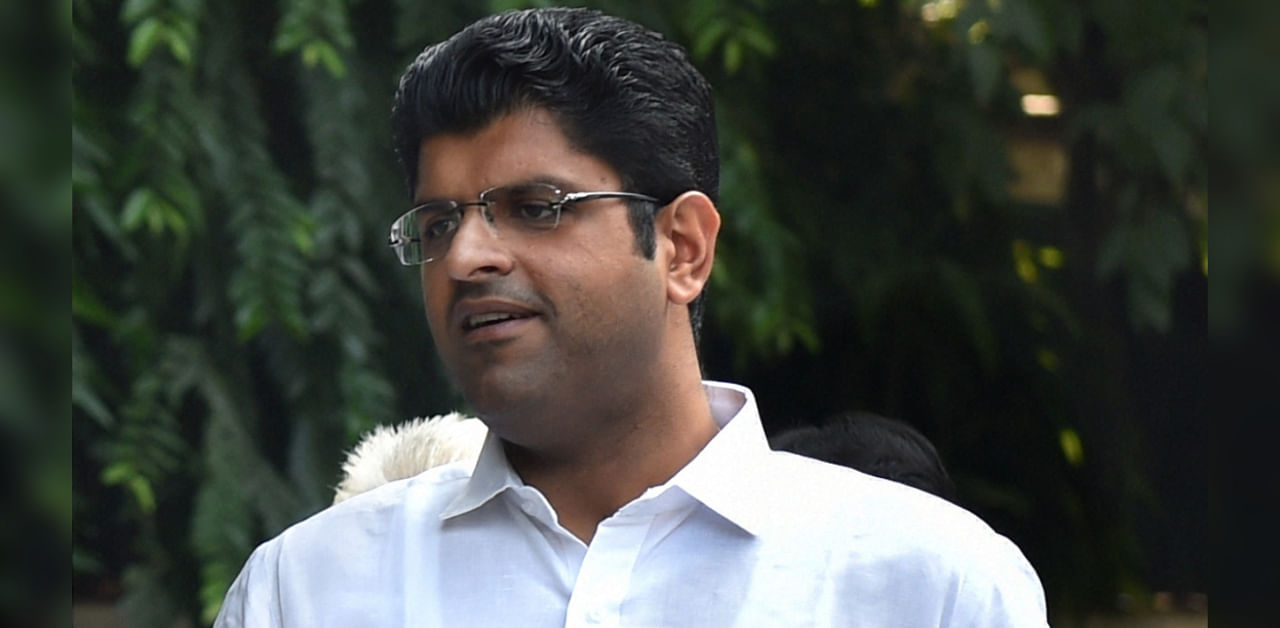 The Haryana-based Jannayak Janata Party is heading a coalition government with the BJP in the state under leader Dushyant Chautala's leadership. Credit: PTI Photo