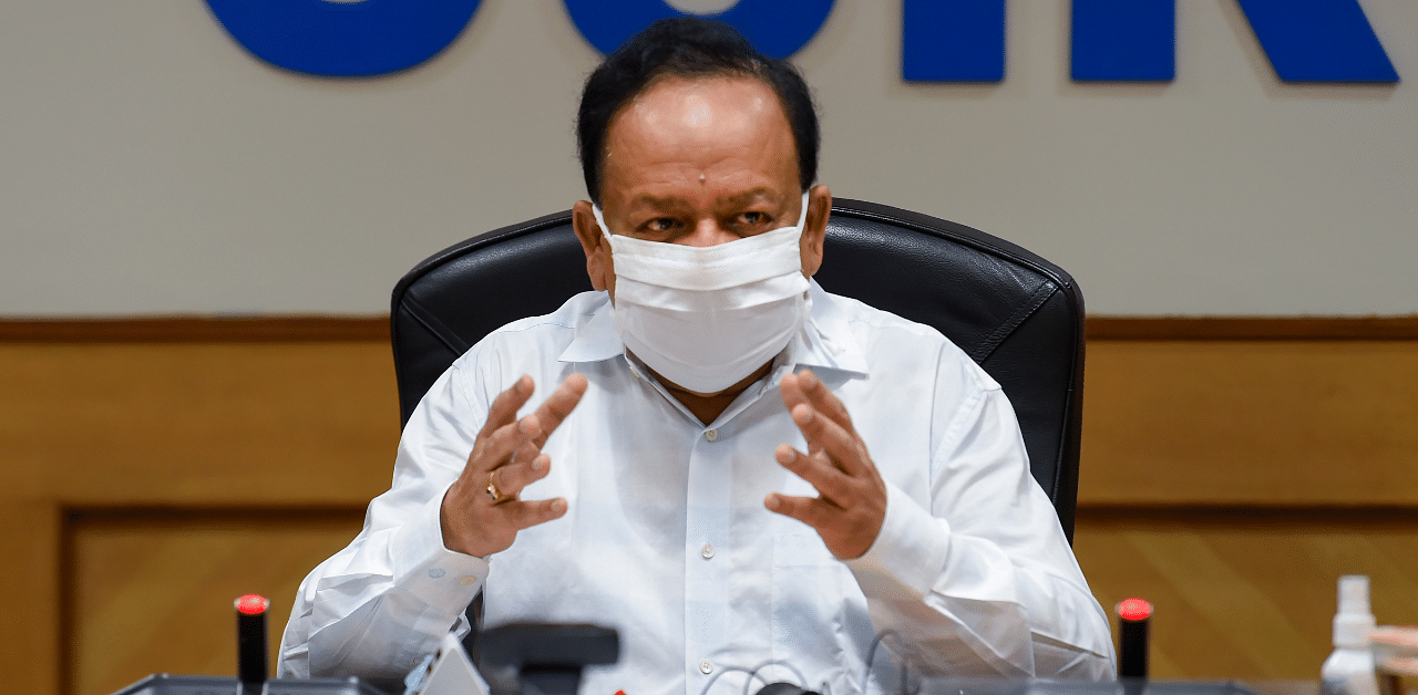 Union Health Minister Harsh Vardhan. Credit: PTI Photo