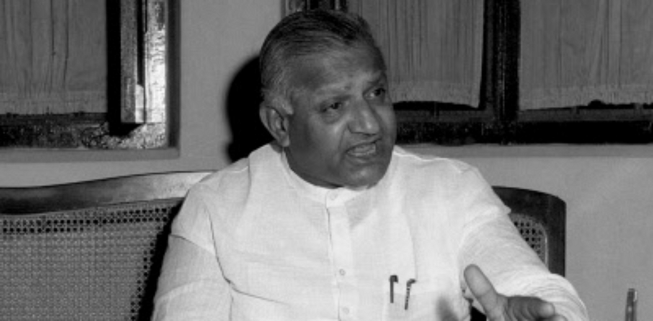 Former Karnataka Chief Minister D Devaraj Urs. Credit: DH Photo