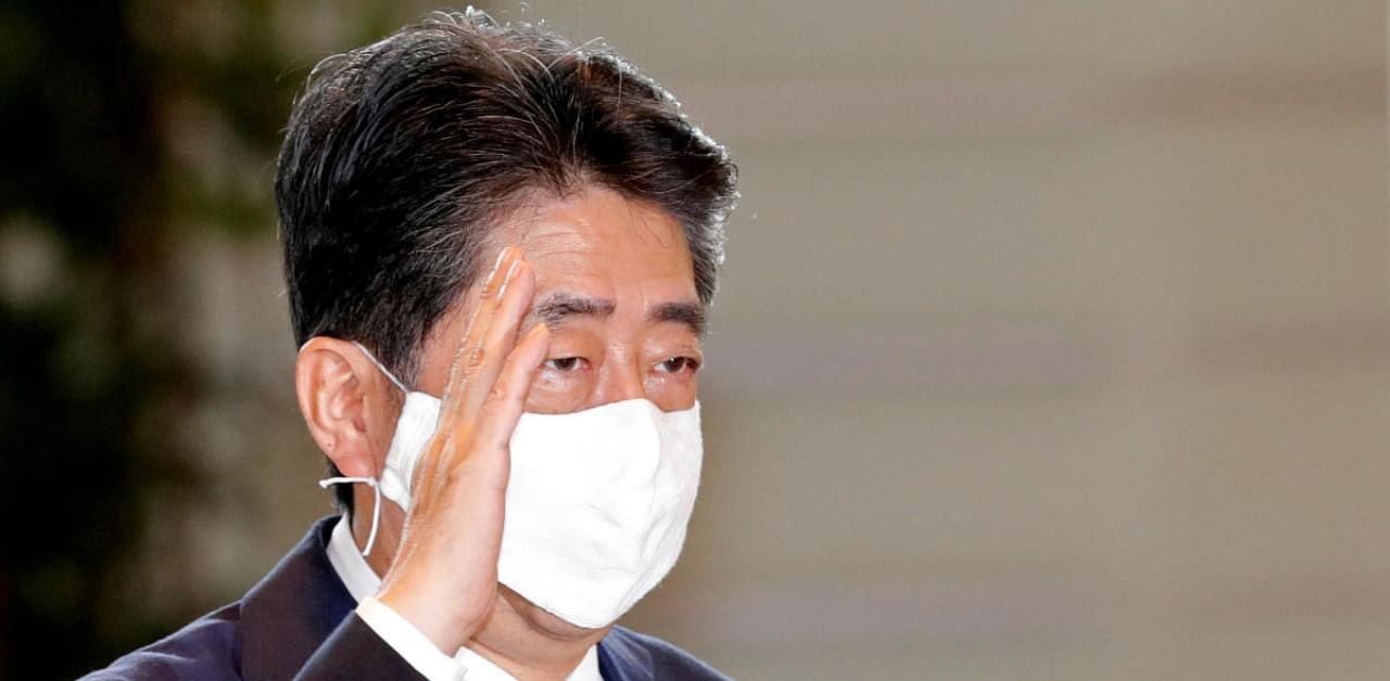 Former Japanese Prime Minister Shinzo Abe. Credit: Reuters