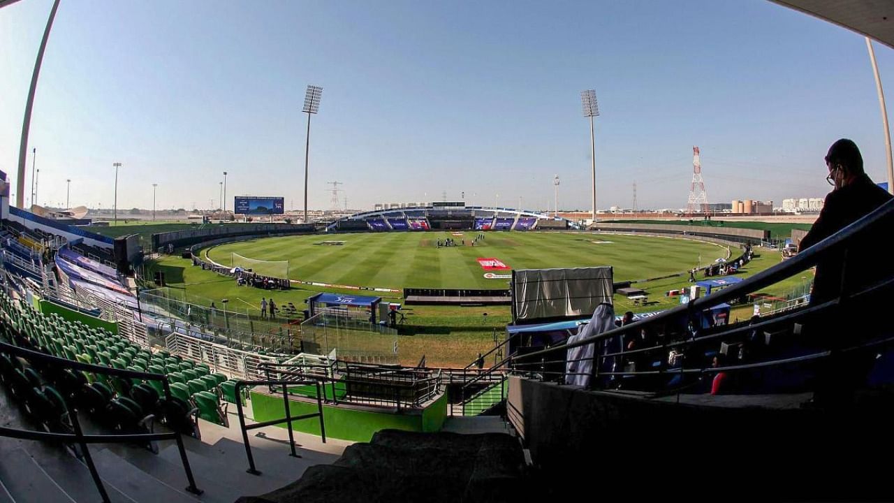 A view of the Sheikh Zayed Stadium. Credit: PTI.