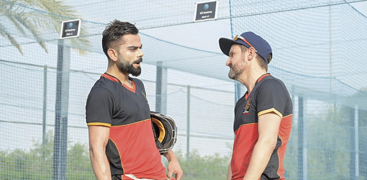 Kohli has always led from the front but he knows his search for a maiden title will remain incomplete if the team doesn't perform in all departments. Credit: PTI Photo