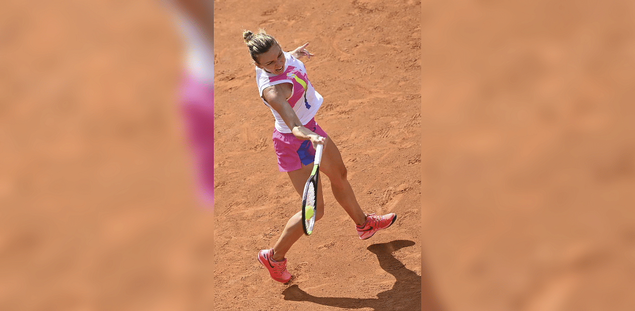 Romania's Simona Halep. Credit: AP