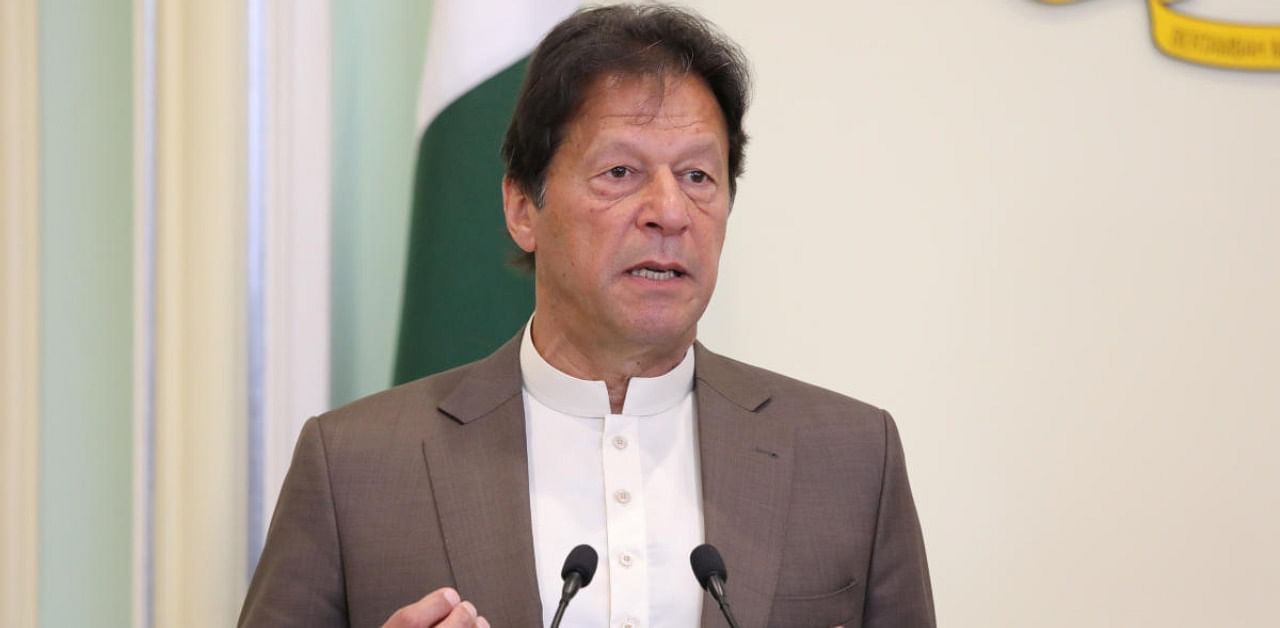 Pakistan's Prime Minister Imran Khan. Credit: Reuters