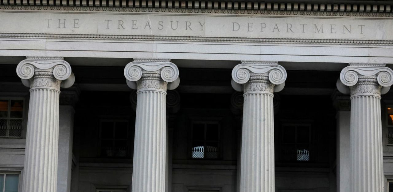 US Treasury Department. Credit: Reuters Photo