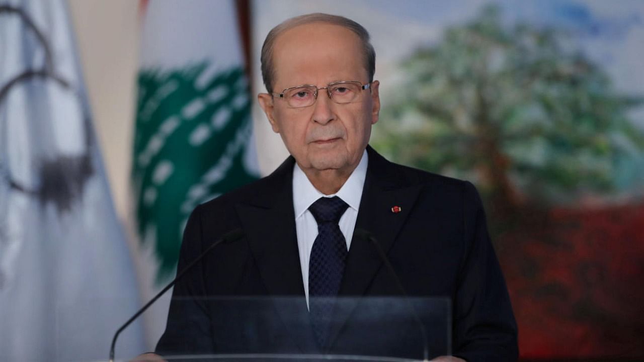 Michel Aoun. Credit: Reuters/file photo.