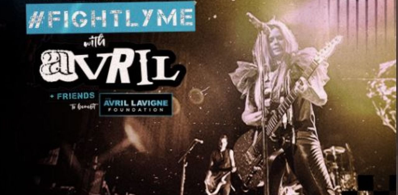 Avril Lavigne concert poster. Credit: Twitter/@AvrilLavigne