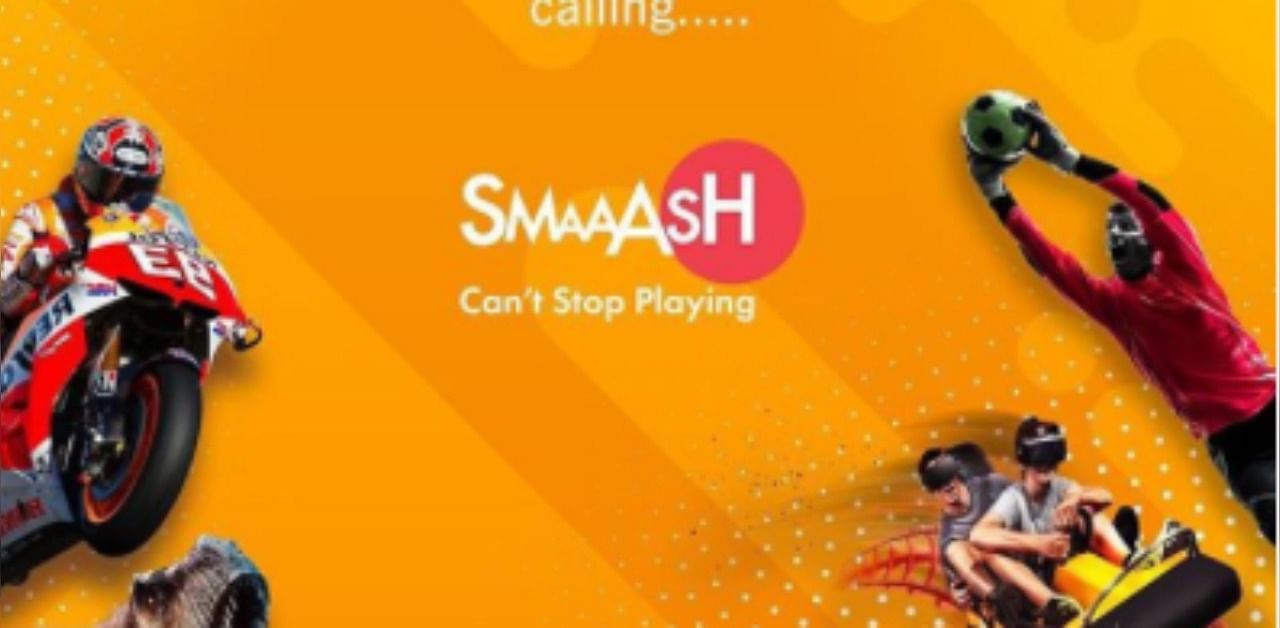 Smaaash Entertainment logo. Credit: Instagram/@smaaash_live