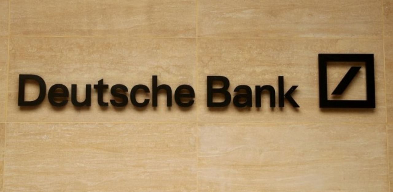Deutsche Bank logo. Credit: Reuters Photo