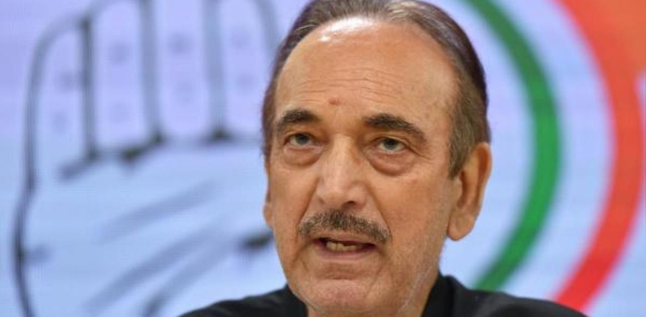 Senior Congress leader Ghulam Nabi Azad. Credit: PTI Photo