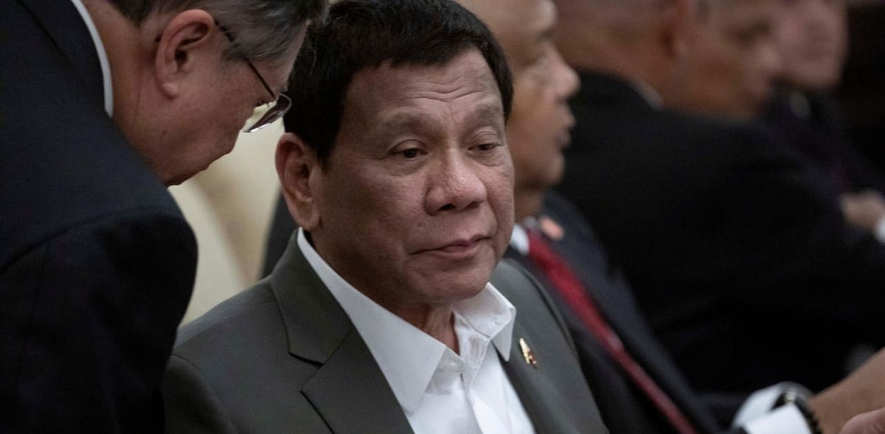 Philippines president Rodrigo Duterte. Credit: Reuters Photo