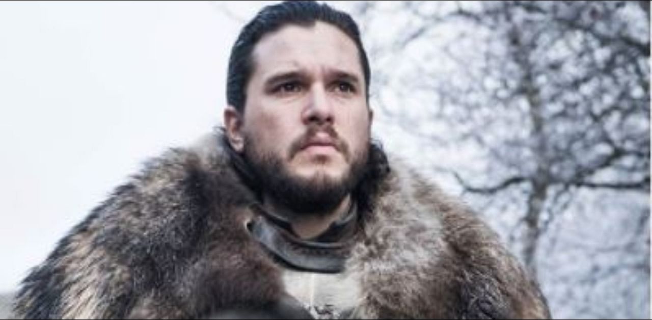 Kit Harington in a still from the TV series Game of Thrones. Credit: Instagram/@gameofthrones