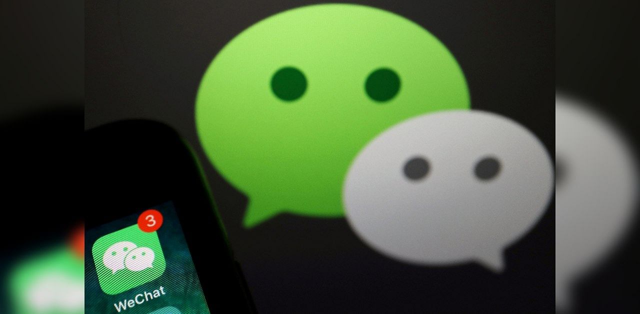 WeChat is an all-in-one mobile app that combines messaging, social media, payment functions and other services and boasts more than a billion users globally. Credit: Reuters