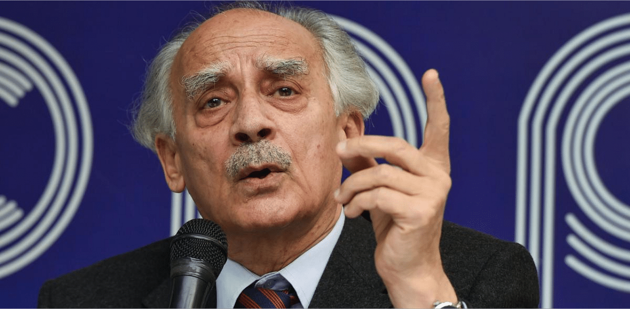 Author and former Union minister Arun Shourie. Credit: PTI