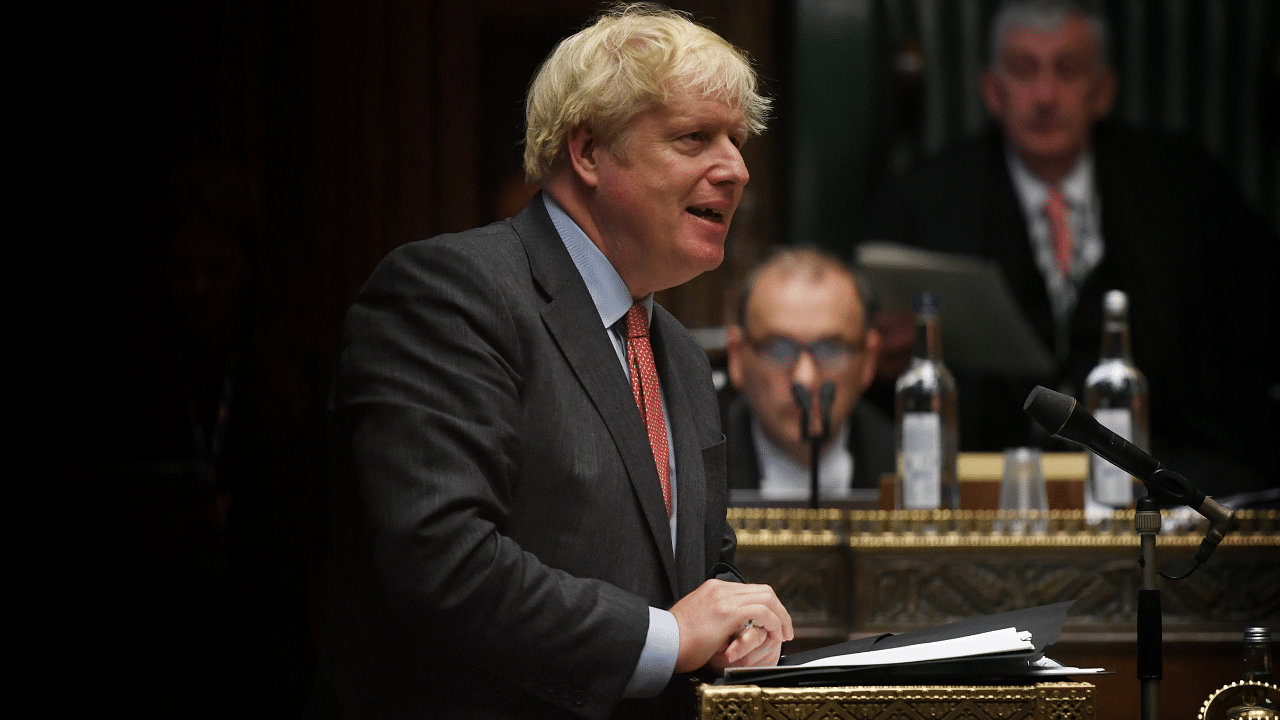 Britain's Prime Minister Boris Johnson. Credits: Reuters Photo