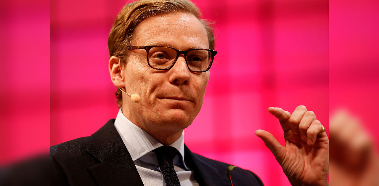 Former boss of Cambridge Analytica Alexander Nix. Credit: Reuters Photo