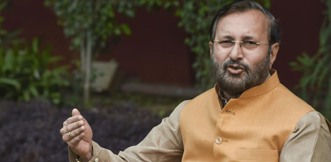 Information and Broadcasting Minister Prakash Javadekar said that the decision to postpone IFFI was arrived at after he discussed the matter with Goa Chief Minister Pramod Sawant. Credit: PTI Photo