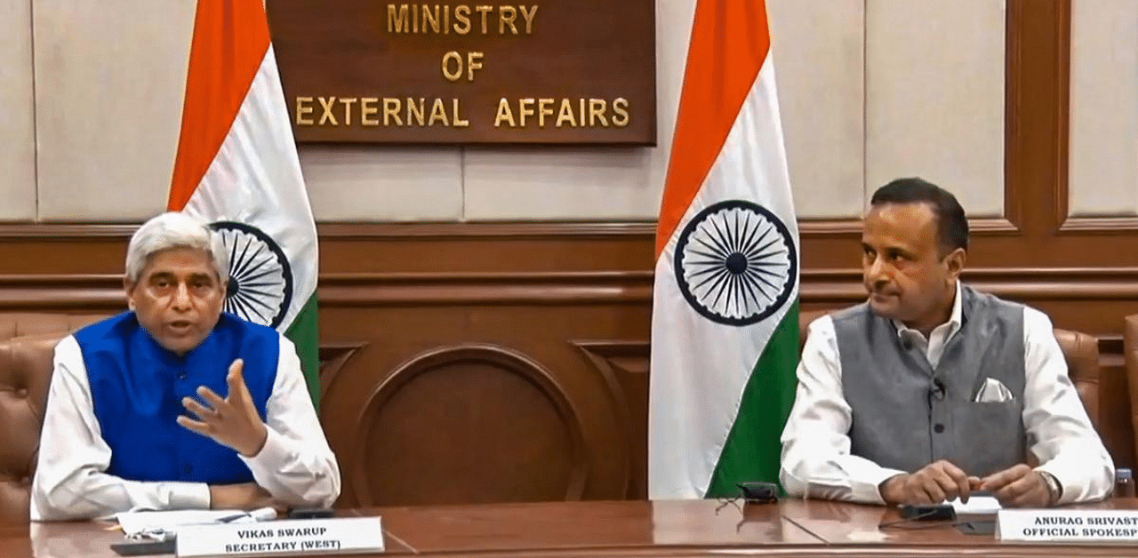 Ministry of External Affairs(MEA) Spokesperson Anurag Srivastava said disengagement of troops is a complex process which would require mutually agreed "reciprocal actions". Credit: PTI Photo