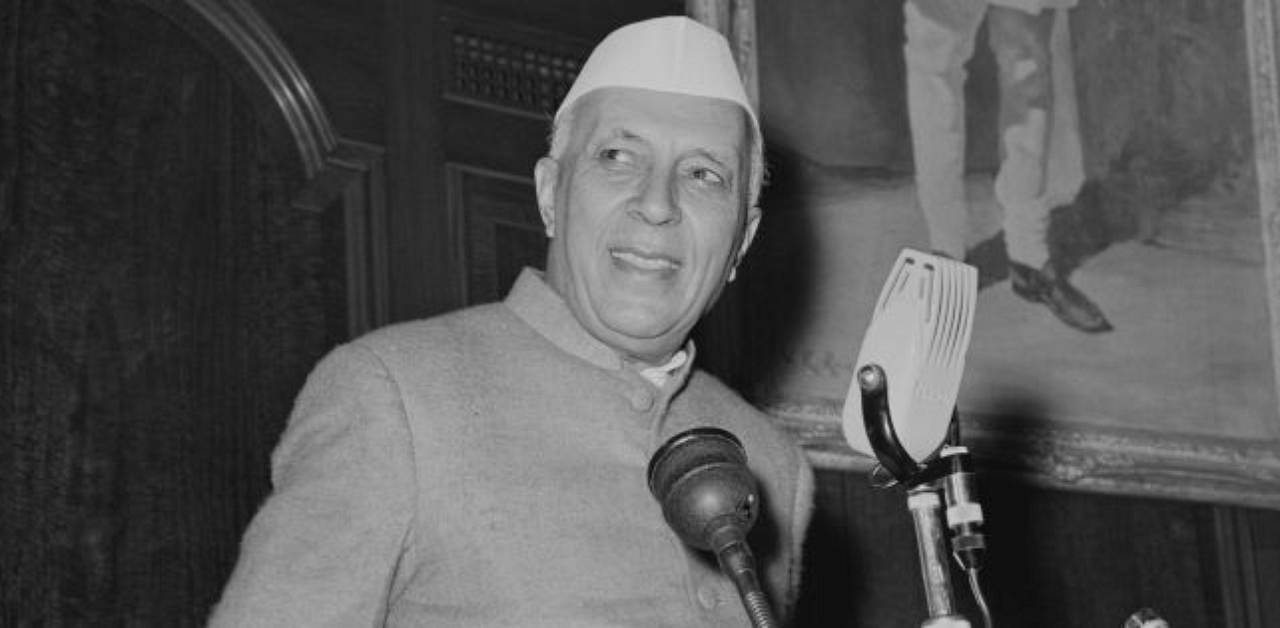 India's first Prime Minister Jawaharlal Nehru. Credit: Getty Images
