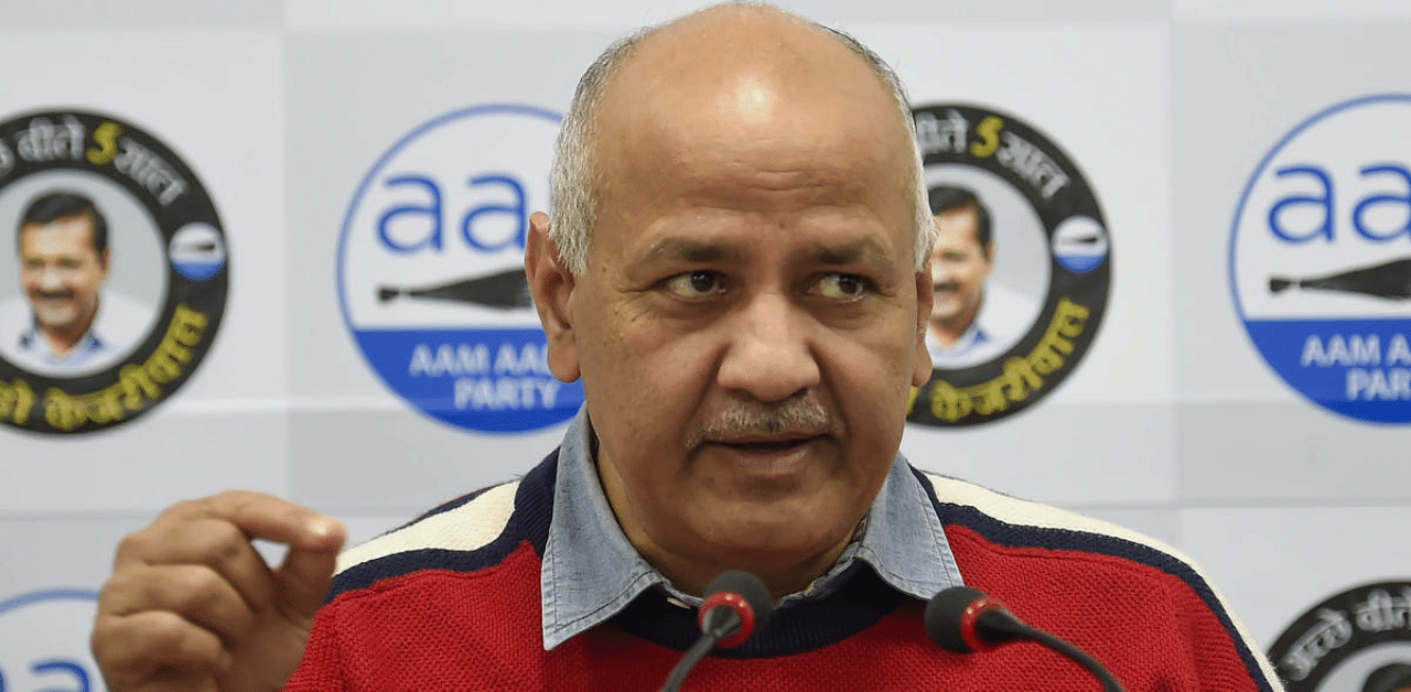 Sisodia was admitted to Lok Nayak Jai Prakash Narayan (LNJP) Hospital here on Wednesday from being under home-isolation after he had contracted the infection. Credit: PTI Photo