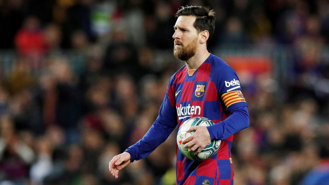 Lionel Messi. Credit: Reuters/file photo.