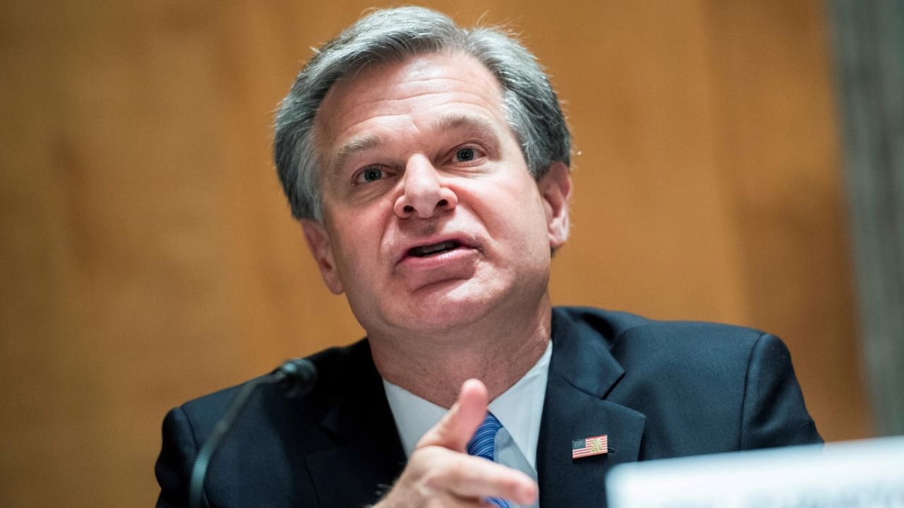 Christopher Wray. Credit: Reuters/file photo.