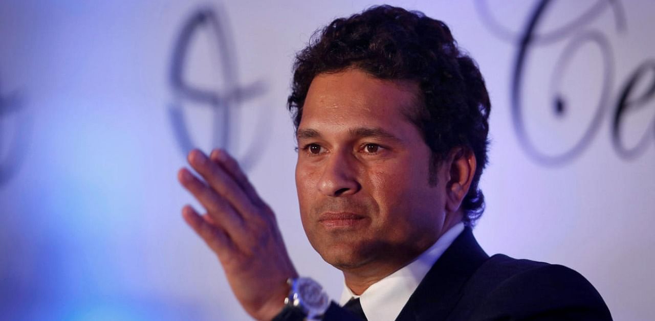 Indian cricket player Sachin Tendulkar. Credit: Reuters