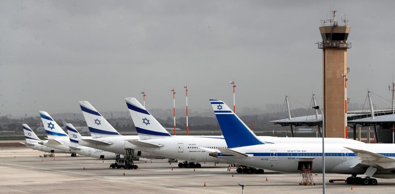 Israel restricts outgoing flights. Credit: Reuters Photo