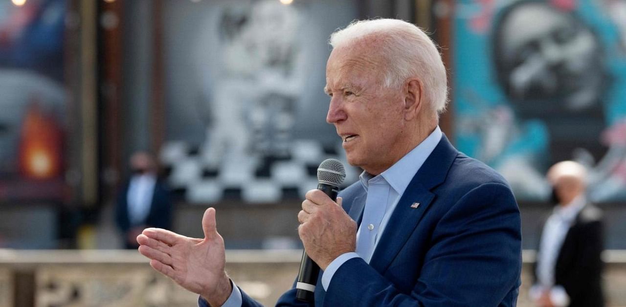 Democratic presidential candidate Joe Biden. Credit: AFP
