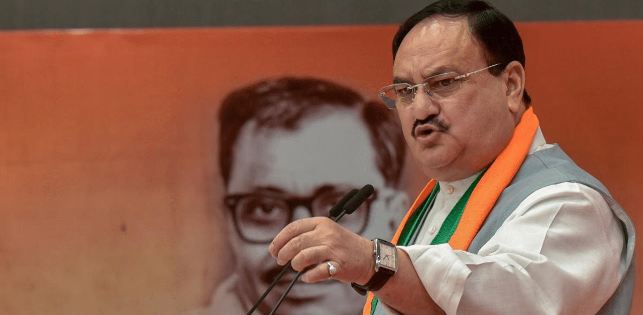 There are 23 spokespersons, including three women as against one last time, in the newly formed team of BJP president Nadda. Credit: PTI Photo