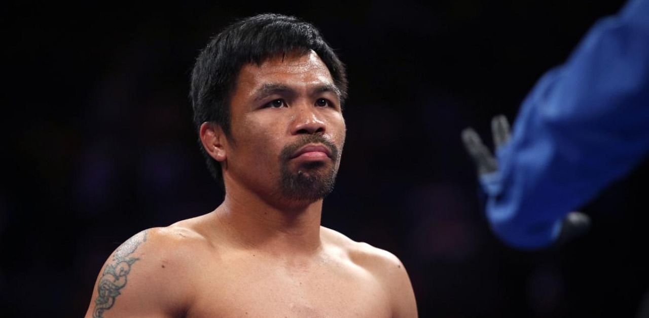 Philippine boxing icon Manny Pacquiao. Credit: AFP