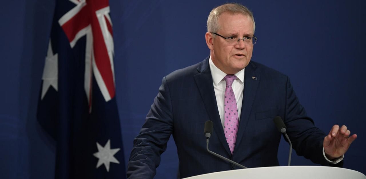 Morrison vowed that Australia will share a vaccine if it discovers it and voiced support for Covax, the UN initiative that aims to have two billion doses of a vaccine ready for universal distribution by late 2021. Credit: Reuters
