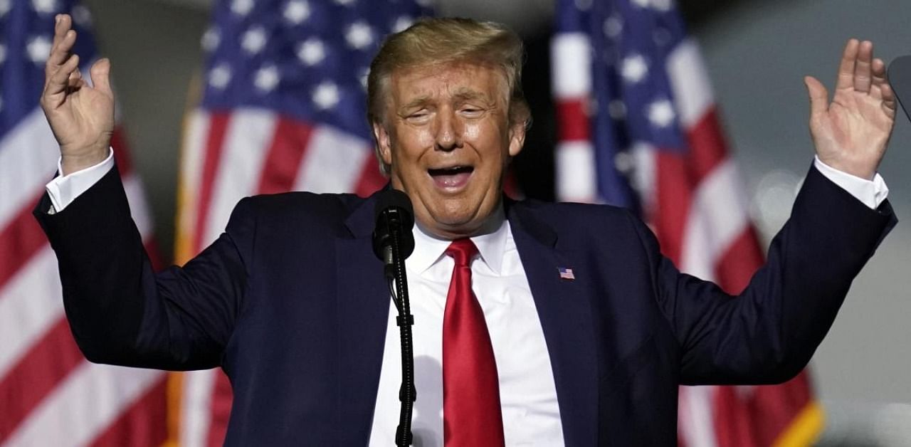 US President Donald Trump. Credit: AP Photo