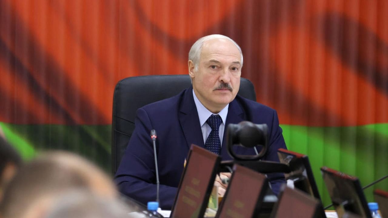 Alexander Lukashenko. Credit: Maxim/Guchek BelTA/Reuters.