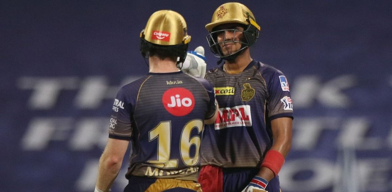 Shubman Gill’s 70* and Eoin Morgan’s 42* guided KKR to their first win of the Dream11 IPL 2020. Credit: IPL official website (www.iplt20.com)