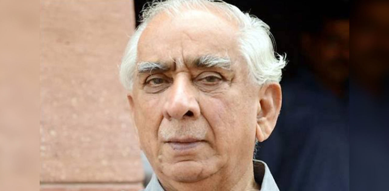 Former Union Minister Jaswant Singh. Credit: DH File Photo